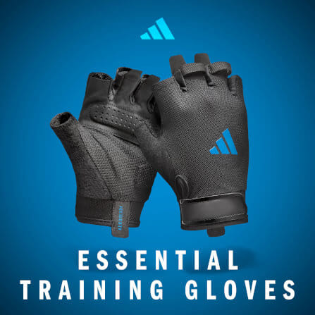 ถุงมือ Essential Training ADIDAS ADGB-15001BL สีน้ำเงิน ไซส์ S_6